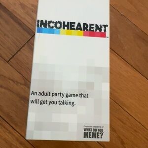 Incohearent Adult Party Game